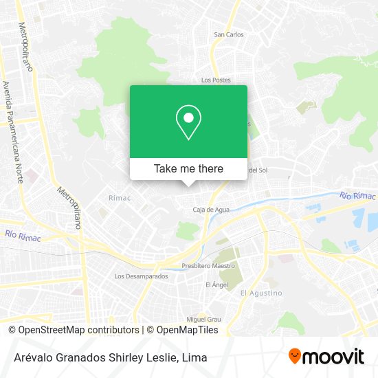 Arévalo Granados Shirley Leslie map