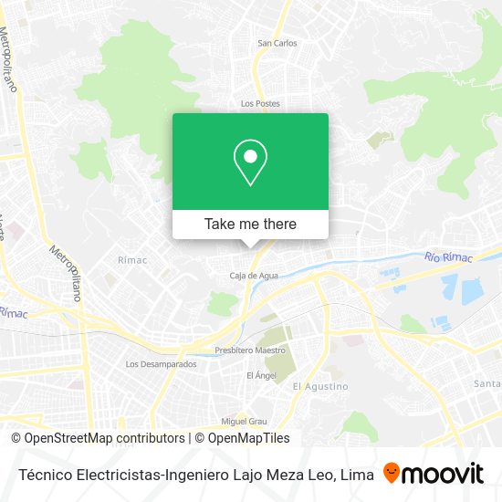 Mapa de Técnico Electricistas-Ingeniero Lajo Meza Leo