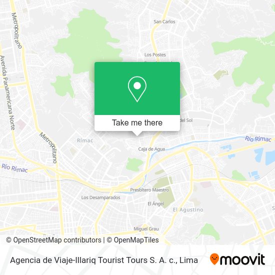Agencia de Viaje-Illariq Tourist Tours S. A. c. map