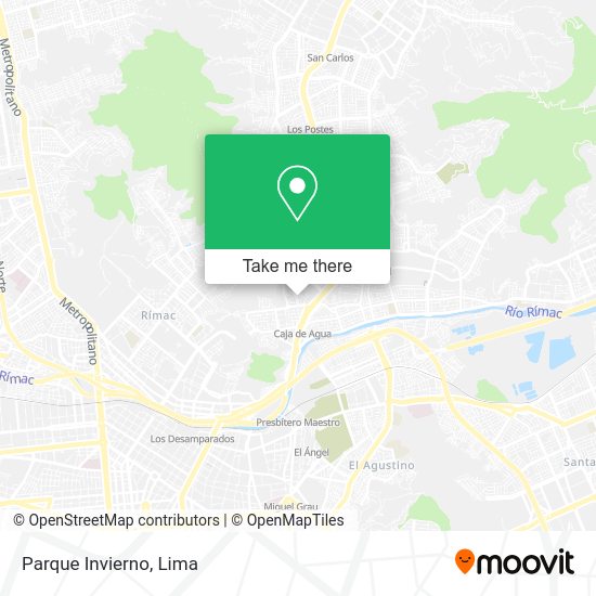 Mapa de Parque Invierno