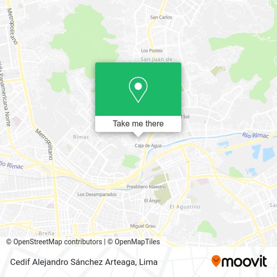 Mapa de Cedif Alejandro Sánchez Arteaga