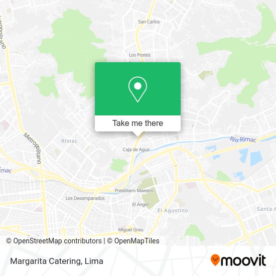Mapa de Margarita Catering