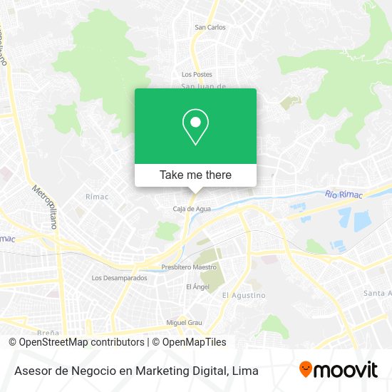 Asesor de Negocio en Marketing Digital map