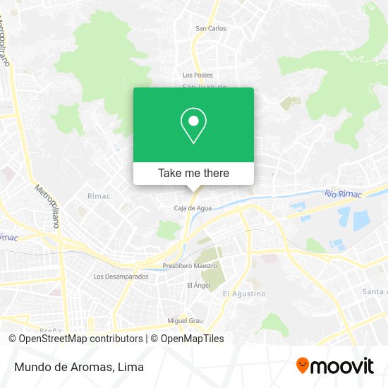 Mapa de Mundo de Aromas