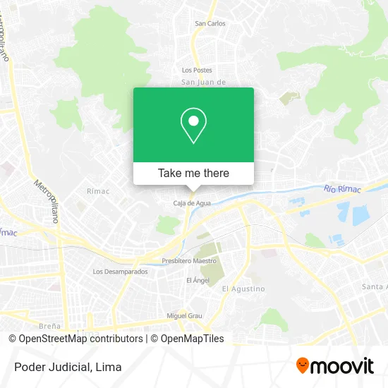 Mapa de Poder Judicial
