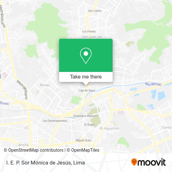 I. E. P. Sor Mónica de Jesús map