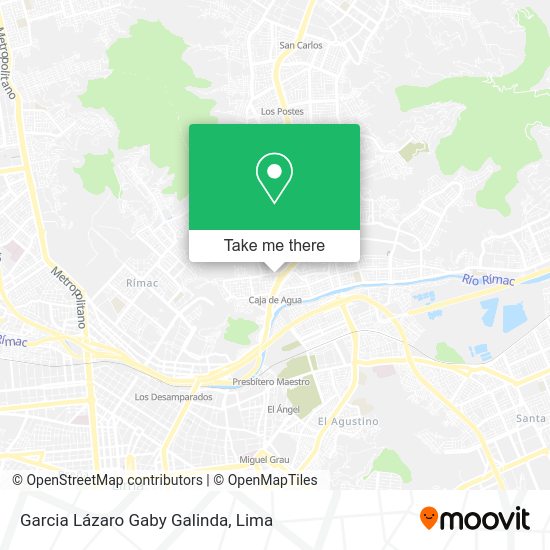 Garcia Lázaro Gaby Galinda map