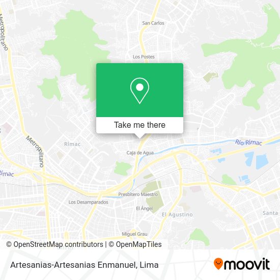 Artesanias-Artesanias Enmanuel map