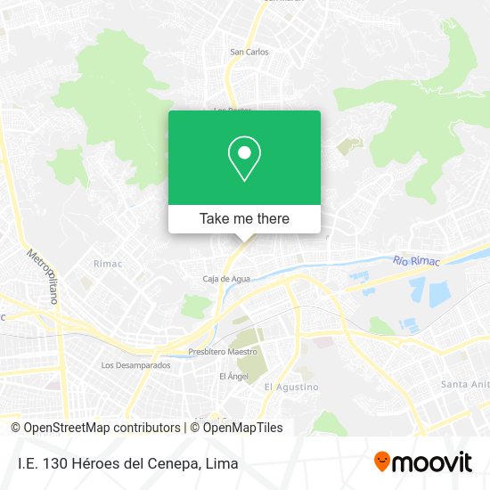 I.E. 130 Héroes del Cenepa map