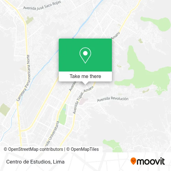 Centro de Estudios map