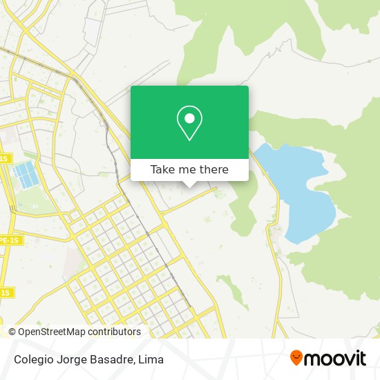 Colegio Jorge Basadre map