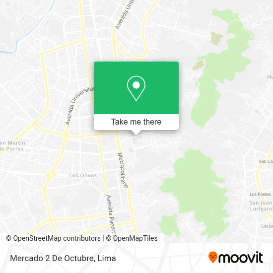 Mercado 2 De Octubre map