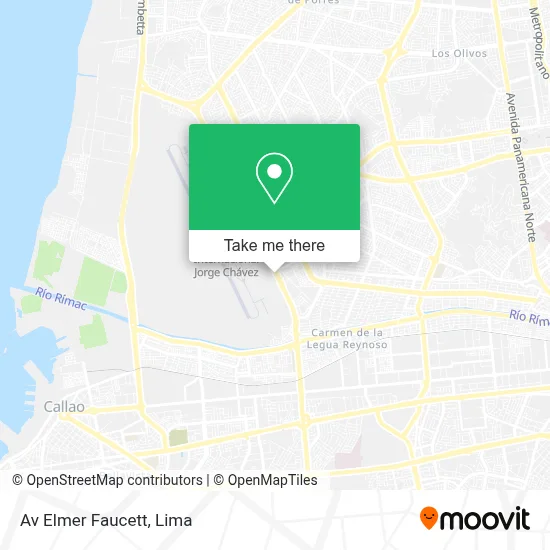 Av Elmer Faucett map