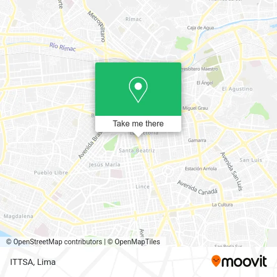 Mapa de ITTSA