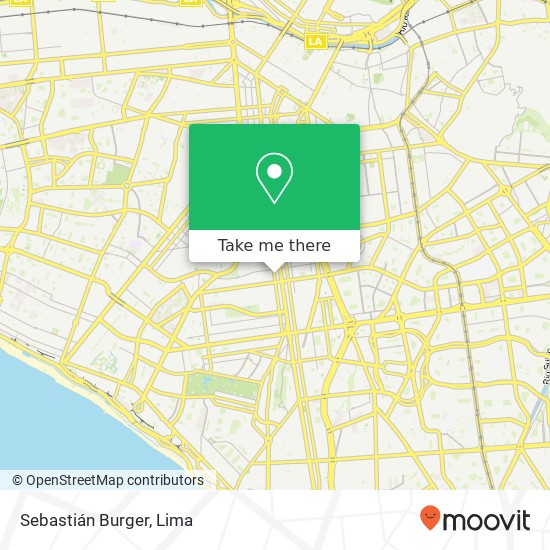 Mapa de Sebastián Burger