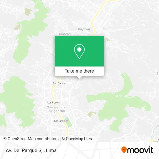 Av. Del Parque Sjl map