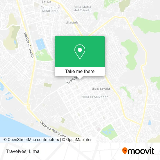 Travelves map