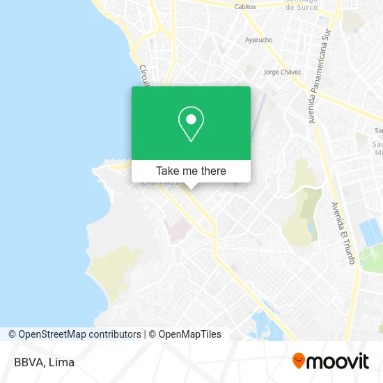 Mapa de BBVA