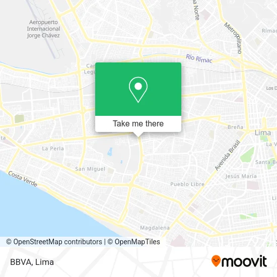 Mapa de BBVA