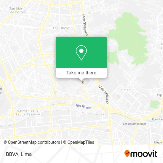 BBVA map