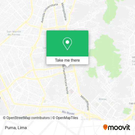 Puma map