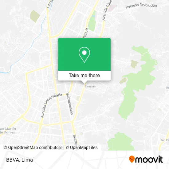 BBVA map