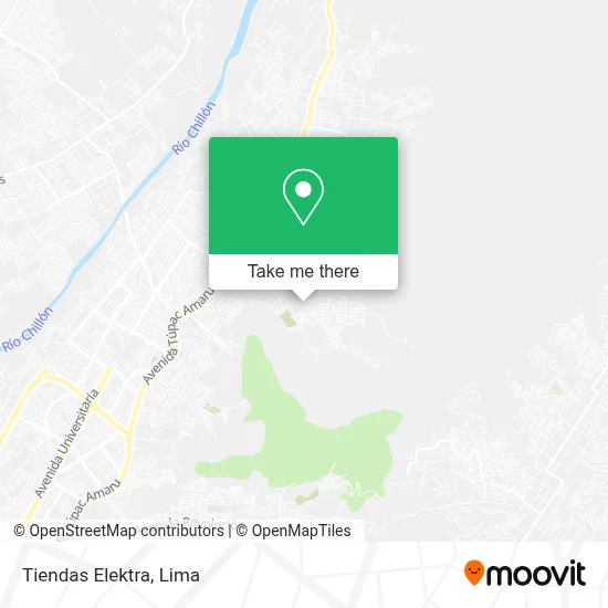 Tiendas Elektra map