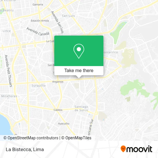 La Bistecca map