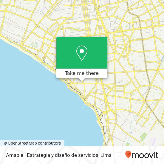 Amable | Estrategia y diseño de servicios map
