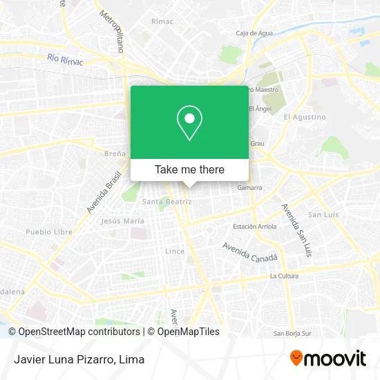 Mapa de Javier Luna Pizarro