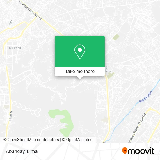 Abancay map