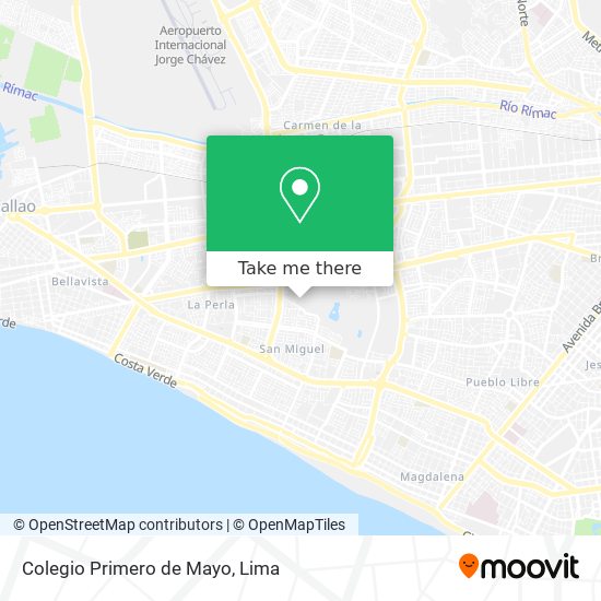 Colegio Primero de Mayo map