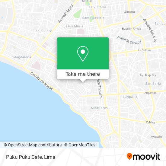 Puku Puku Cafe map