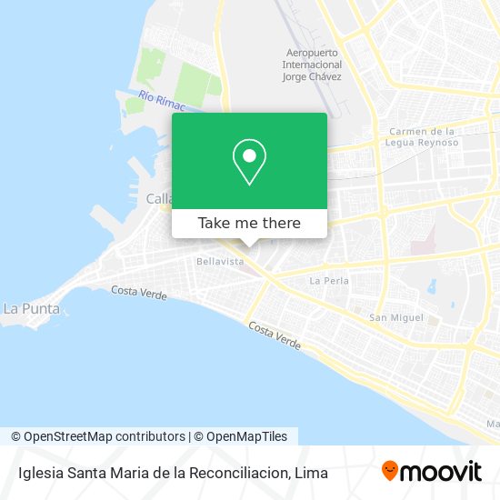 Iglesia Santa Maria de la Reconciliacion map