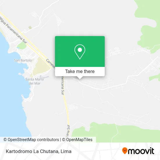 Kartodromo La Chutana map