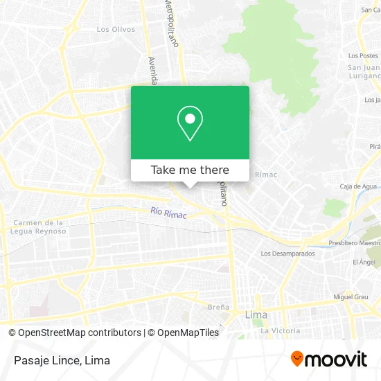 Pasaje Lince map