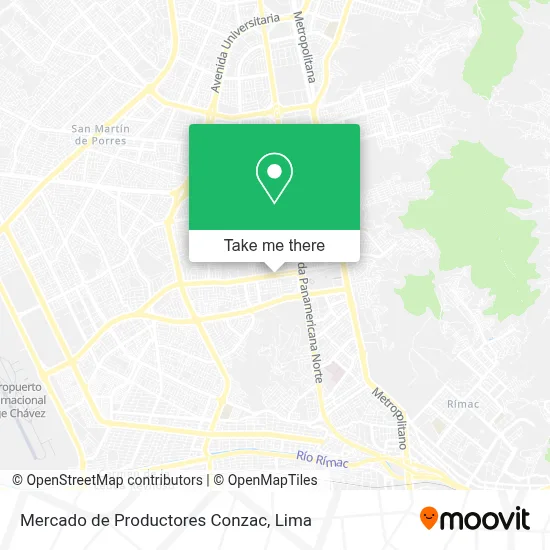 Mercado de Productores Conzac map
