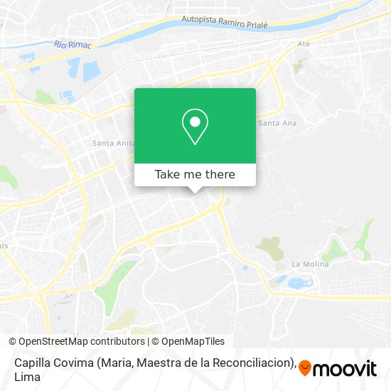 Capilla Covima (Maria, Maestra de la Reconciliacion) map