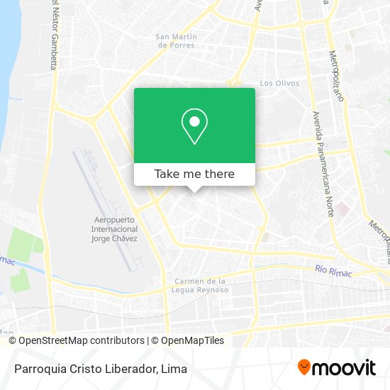 Parroquia Cristo Liberador map