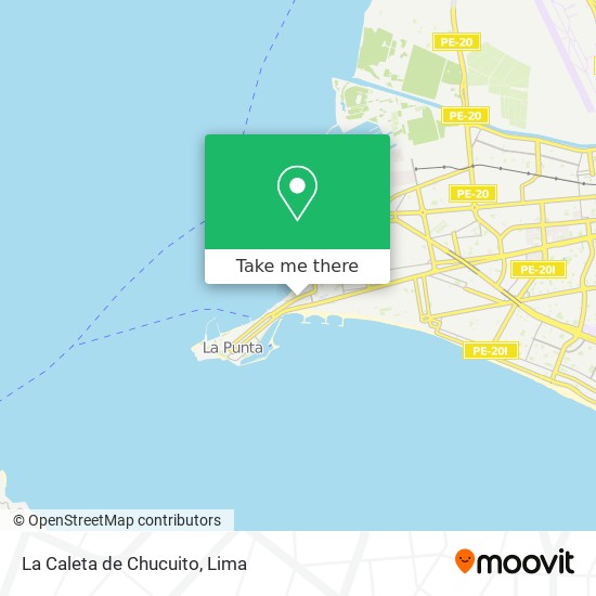 La Caleta de Chucuito map