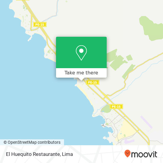 El Huequito Restaurante map
