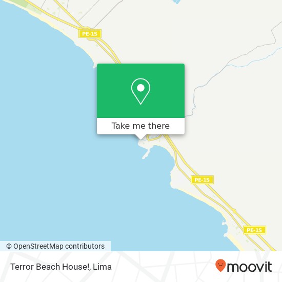 Terror Beach House! map