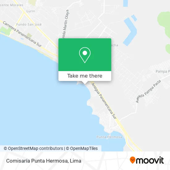 Comisaría Punta Hermosa map