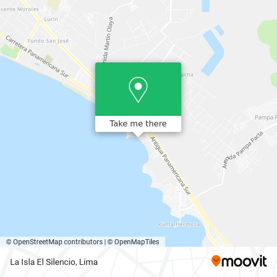 La Isla El Silencio map