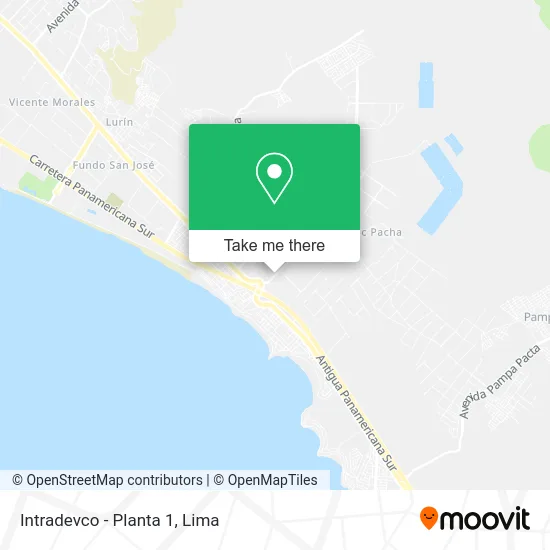 Intradevco - Planta 1 map