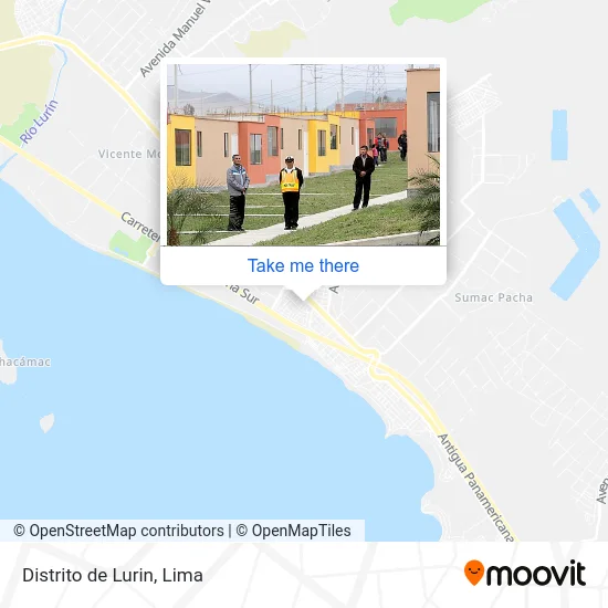 Distrito de Lurin map