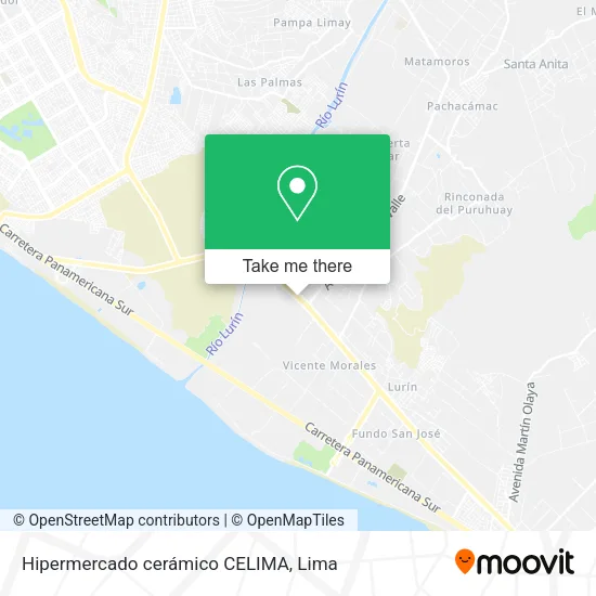 Mapa de Hipermercado cerámico CELIMA