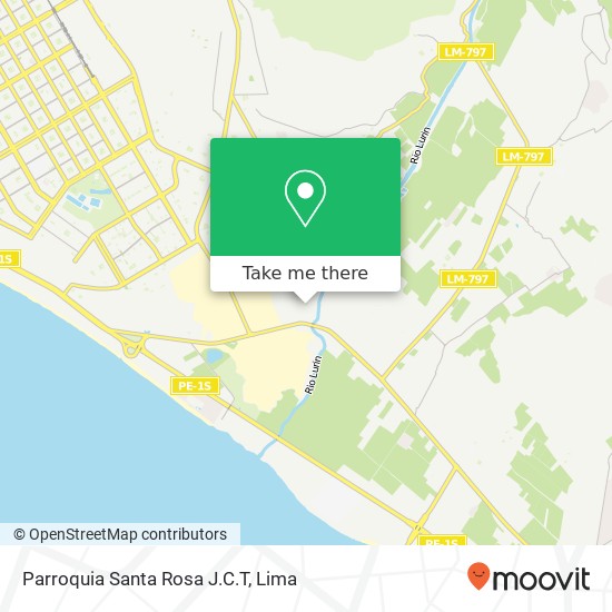 Parroquia Santa Rosa J.C.T map