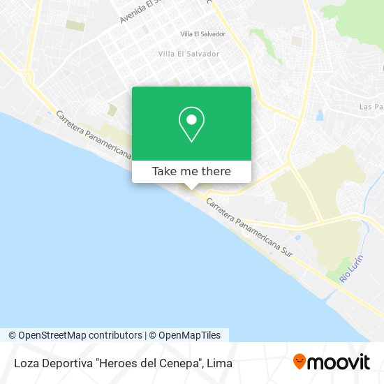 Loza Deportiva "Heroes del Cenepa" map