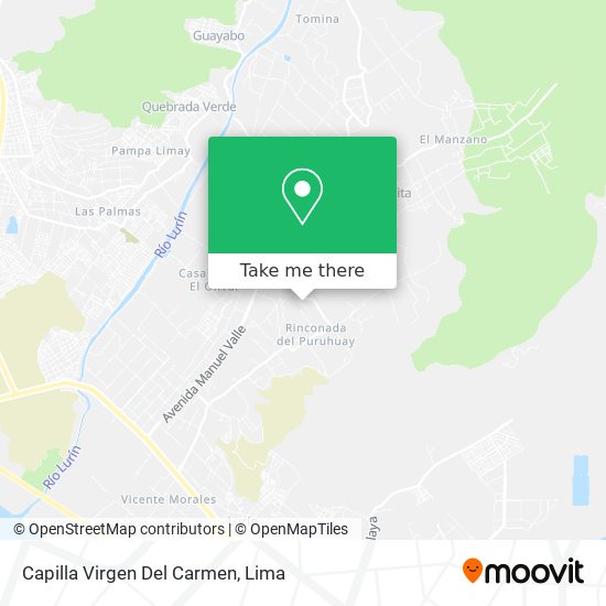 Capilla Virgen Del Carmen map